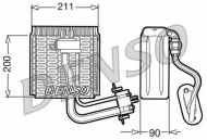 Испаритель DENSO DEV12002