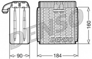 Испаритель DENSO DEV23001