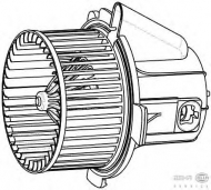 вентилятор HELLA 8EW 009 157-541