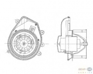 вентилятор HELLA 8EW 009 159-131