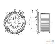 вентилятор HELLA 8EW 009 159-481
