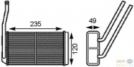 Теплообменник HELLA 8FH 351 000-161
