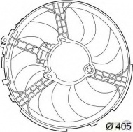 Вентилятор HELLA 8EW 351 039-561