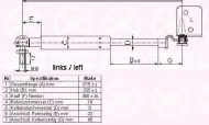 Газовая пружина KLOKKERHOLM 68137101