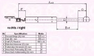 Газовая пружина KLOKKERHOLM 16287104