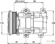 Компрессор HELLA 8FK 351 113-191