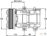 Компрессор HELLA 8FK 351 113-241