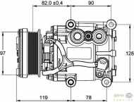 Компрессор HELLA 8FK 351 113-311
