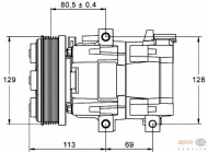 Компрессор HELLA 8FK 351 113-391