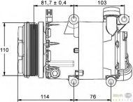 Компрессор HELLA 8FK 351 113-471