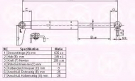 Газовая пружина KLOKKERHOLM 81077102