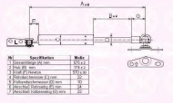 Газовая пружина KLOKKERHOLM 81127121