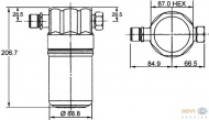 Осушитель HELLA 8FT 351 192-041