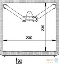 Испаритель HELLA 8FV 351 210-751