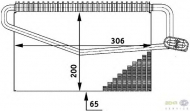 Испаритель HELLA 8FV 351 211-281