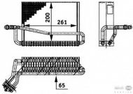 Испаритель HELLA 8FV 351 211-551