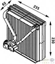 Испаритель HELLA 8FV 351 211-561