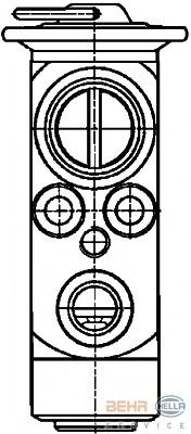 Клапан HELLA 8UW 351 234-151