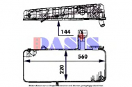 Резервуар AKS DASIS 133480T