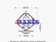 Термостат AKS DASIS 751874N