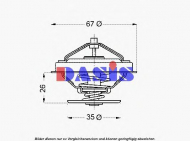 Термостат AKS DASIS 751932N