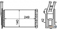 Теплообменник HELLA 8FH 351 311-081