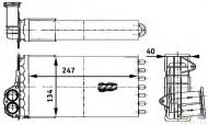 Теплообменник HELLA 8FH 351 311-341