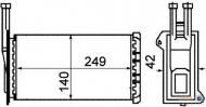 Теплообменник HELLA 8FH 351 311-571