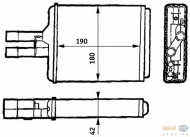 Теплообменник HELLA 8FH 351 313-141