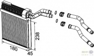 Теплообменник HELLA 8FH 351 315-621