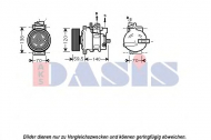 Компрессор AKS DASIS 850068N
