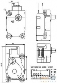Регулировочный элемент HELLA 6NW 351 329-651