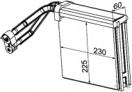 Испаритель HELLA 8FV 351 330-731