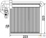 Испаритель HELLA 8FV 351 330-751