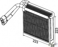 Испаритель HELLA 8FV 351 330-761