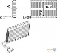 Испаритель HELLA 8FV 351 331-191