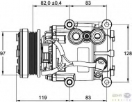 Компрессор HELLA 8FK 351 334-001