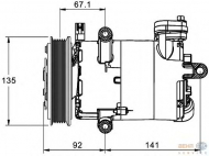 Компрессор HELLA 8FK 351 334-021