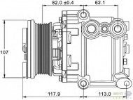 Компрессор HELLA 8FK 351 334-081