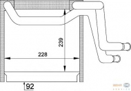Испаритель HELLA 8FV 351 336-001