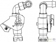 Клапан HELLA 9XL 351 341-071