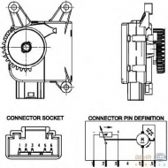 Регулировочный элемент HELLA 6NW 351 344-021
