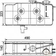 Резервуар HELLA 8MA 376 705-211