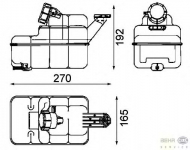 Резервуар HELLA 8MA 376 705-271