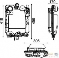 Резервуар HELLA 8MA 376 705-291