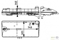 Резервуар HELLA 8MA 376 705-381