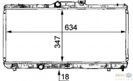 Теплообменник HELLA 8MK 376 706-731