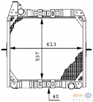 Теплообменник HELLA 8MK 376 709-431