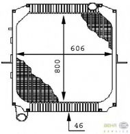Теплообменник HELLA 8MK 376 709-651