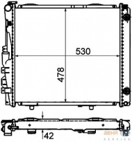 Теплообменник HELLA 8MK 376 712-421